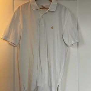 White polo by brooks brothers